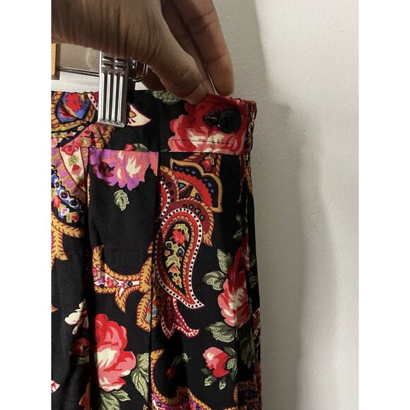 Vintage Binder Sportswear Floral Paisley Midi Skirt Women’s 2X (US 18) - Picture 4 of 6